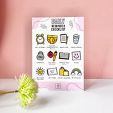 Daily Reminder Checklist